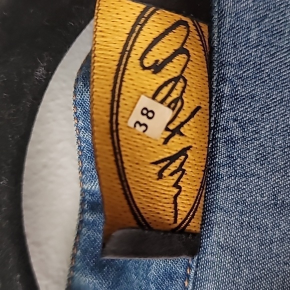 Alex Ku vintage safari denim Patched long sleeve - Picture 4 of 14